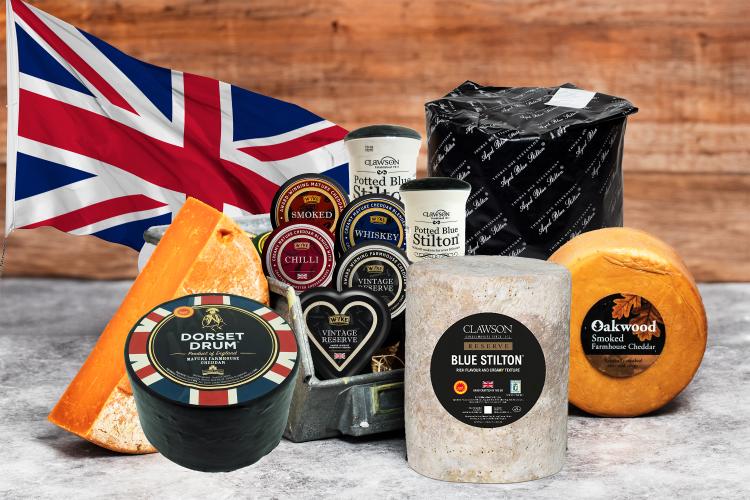 Engelska ostar till jul